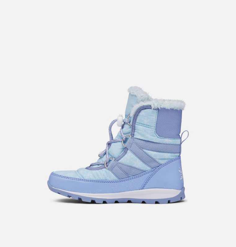 Kids Snow Boots Blue - Sorel Disney X Youth Whitney™ Short Frozen 2 –Elsa Edition - 428-GHTBRD